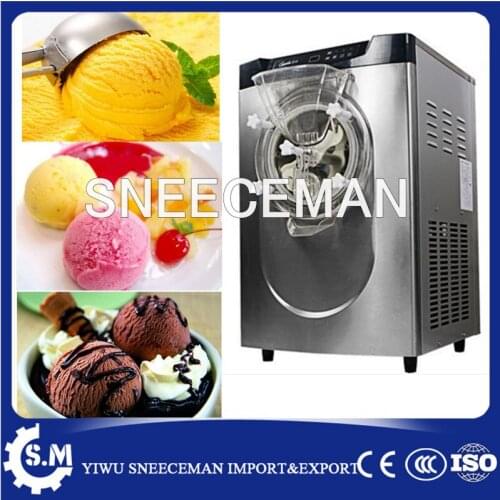 Stainless Steel Vertical Desktop Hard ice cream machine 10-14L/H Hard ice cream making maker