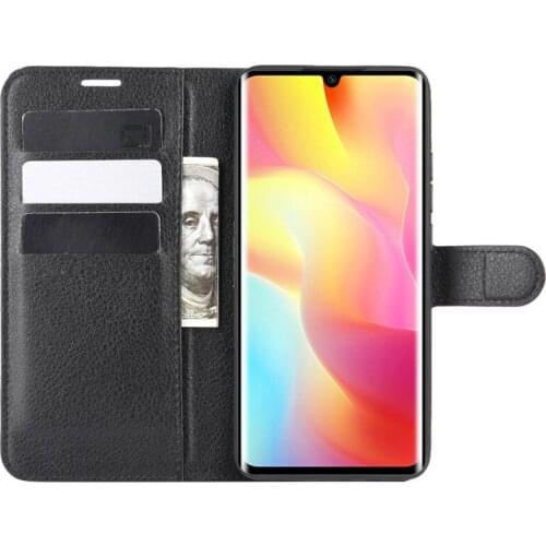 High Quality Leather Stand Cover For Xiaomi Mi Note 10 lite Case Flip Case For Xiaomi Mi Note 10 lite With Card Holder
