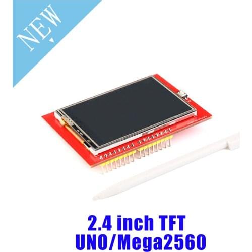 LCD module TFT 2.4 inch TFT LCD screen for Arduino UNO R3 Board and support mega 2560 with gif Touch pen
