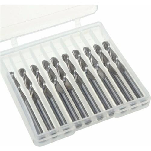 10 Pcs 1/8 Inch Shank 2 Flutes Carbide Ball Nose End Mills 17mm Cnc Cutting Tool Wood Milling Cutter 1 Dovetail Milling Cutters