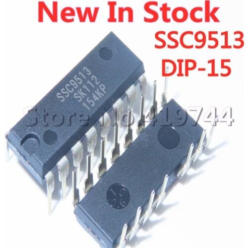 5PCS/LOT SSC9513 DIP-15 Music Audio Integrated IC In Stock New Original