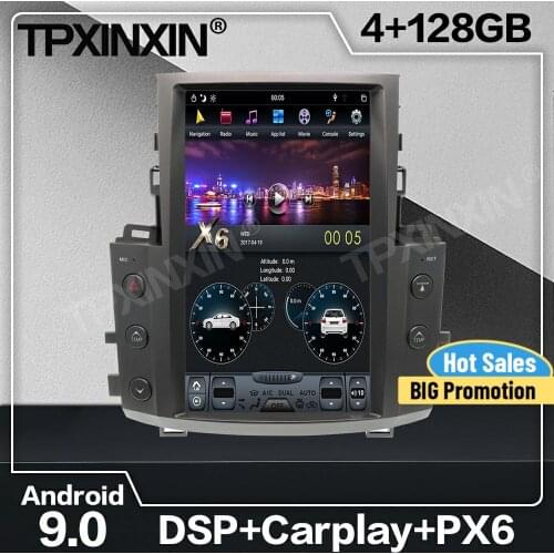 128G Tesla Screen Android Car Radio 2 Din Stereo Receiver For Lexus LX570 2007 2008 2009 2010 2011 2012 2013 2014 2015 GPS Unit