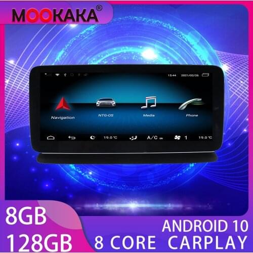For Mecerdes Benz CLS 2012-2015 inch10.25 Android 10 Eight core GPS Navigation 128G CARPLAY Car Dvd Multimedia Player Auto