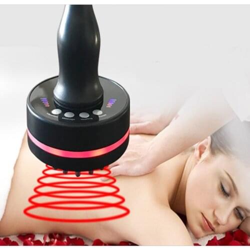Electric Gua Sha Massage Comb Anti Cellulite Brush Microcurrent Scrape Slimming Infrared Therapy Pain Relief Massage Relaxation