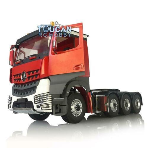 LESU 1/14 RC Tractor Truck Metal Chassis 3Speed Motor Hercul Paint Bz Cabin THZH0833-SMT4