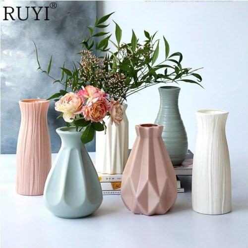 MeeTluck Ceramic Flower Vases