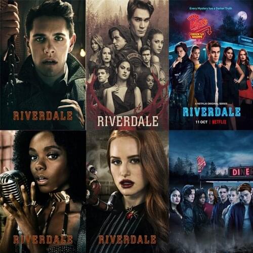 Surprise Box 5D Diamond Embroidery Riverdale Character Poster Cross Stitch Kit Lucky Box Diamond DIY Diamond Painting Decoration