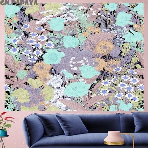 Nordic Style Tropical plants Bathroom Floor Mats Toilet Rugs summer flower leaf Kitchen Area Rug Pads Absorbent Front Door Mats