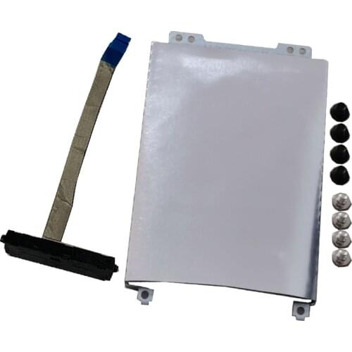 New Hard Disk Drive HDD Caddy Bracket Tray+ SSD HDD Cable For Lenovo Ideapad L340-17 L340-17IRH 17API NBX0001NV00 NBX0001NV10