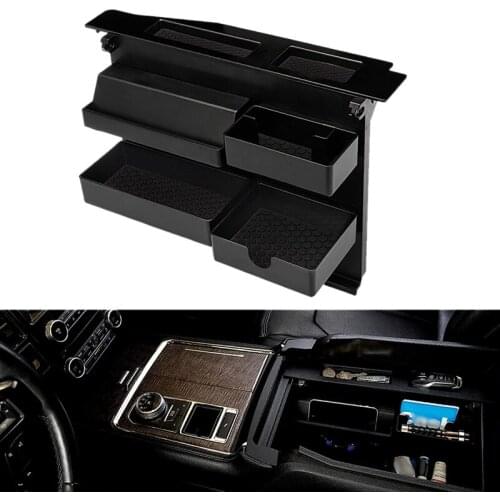 Car Console Organizer for Ford Trucks F150 (2015-2020) F250 F350 Raptor (2017-2020) Expedition (2018-2020)