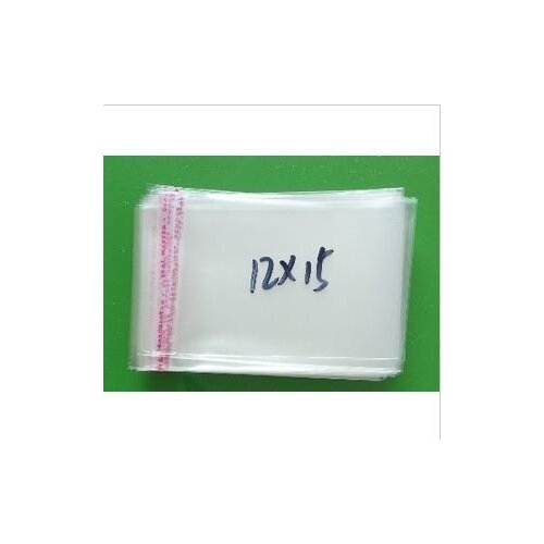Thick Bag !Packing Bags !1000pcs/lot (12*15cm) Clear Resealable Plastic Bags, Self Adhesive Seal Plastic Bags,Free Shipping