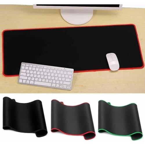Professional Color Edge Stitch Ultra Large Games Mouse Pad Mat for PC Laptop