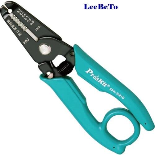 Free Shipping Proskit 8PK-3002D Clamp Fiber Optic Stripper 8PK-3002D Cable Stripping Tool /Fiber Wire Stripper