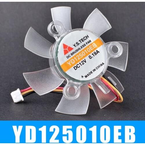 COOLING REVOLUTION YD125010EB 5cm 5010 12V 0.19A 3pin graphics cooling fan