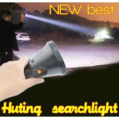 Superbight led powerfull Portable Spotlights t6 rechargeable lamp for hunting camping partrol