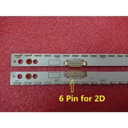 New 2 PCS/set 60LED 572mm LED backlight strip for Samsung UE46ES5500 SLED 2012SVS46 7032NNB RIGHT60 LEFT60 2D