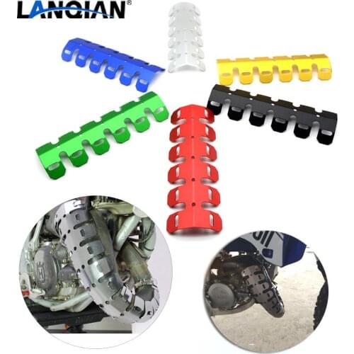Universal Motorcycle Exhaust Muffler Pipe crash Leg Protector Heat Shield Cover For KAWASAKI ER6N ER6F Z250 Z800 Z1000 SX