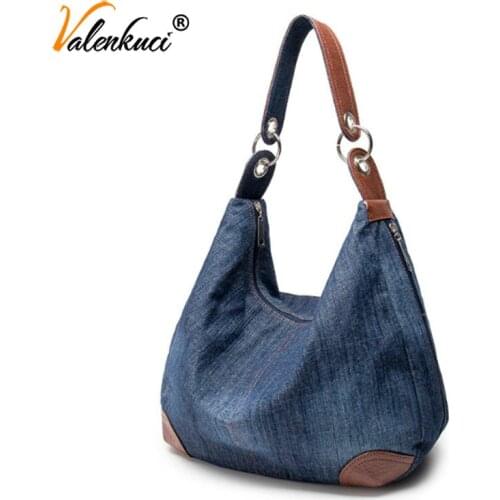 Женские джинсовые сумки ValenKuci China At AliExpress