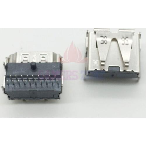 10pcs HDMI -compatible Port Socket Interface Connector for Playstation 3 PS3 Slim CECH-4000 3000 2 rows pins