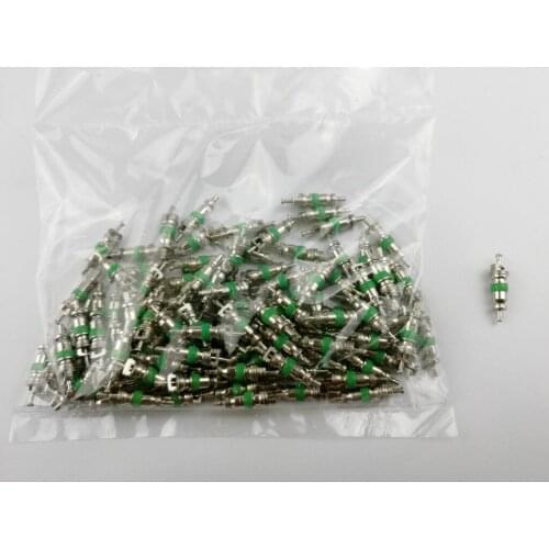 100 Set Green A/C Valve Core R134A Standard Auto Home Hardware