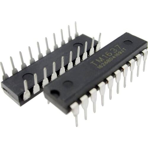5pcs DIP TM1637 DIP-20 LED digital tube driver IC new