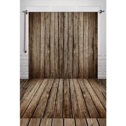 5x7ft(1.5x2.2m) Emulational Wood Floor Photography Backdrop Art Fabric Newborn Pet Stage Photography Backgrounds D-995