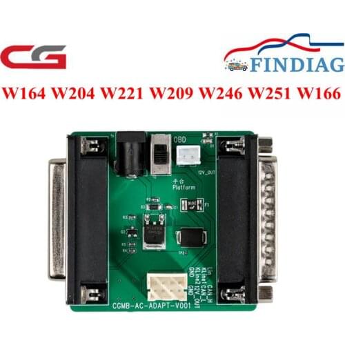 New CGDI MB AC Adapter Work for Mercedes W164 W204 W221 W209 W246 W251 W166 For Data Acquisition for Mercedes for Benz Series