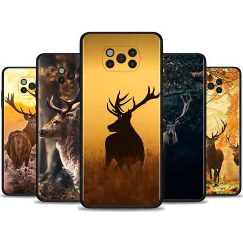Deer Hunting Camo Caso For Xiaomi 11 Ultra 11X Pro 9 SE 8 Lite 11i 10T 9T 9 Pro Lite Shell for MI Note 10 Pro CC9E Fundas
