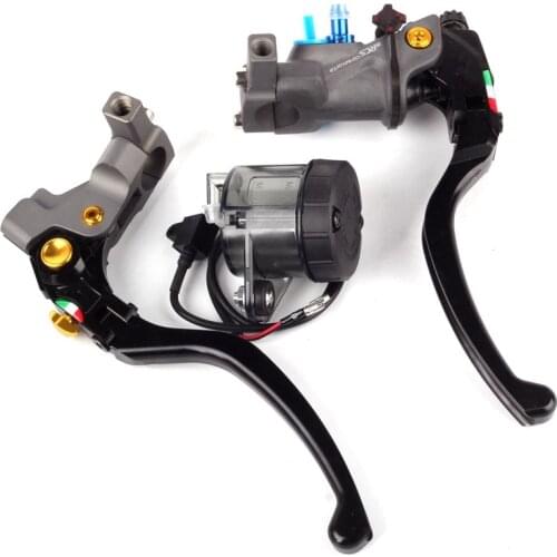 CNC 19 RCS Motorcycle Brake Master Cylinder Cable clutch Radial Brake Pump 22mm Universal For Honda Yamaha Kawasaki Suzuki