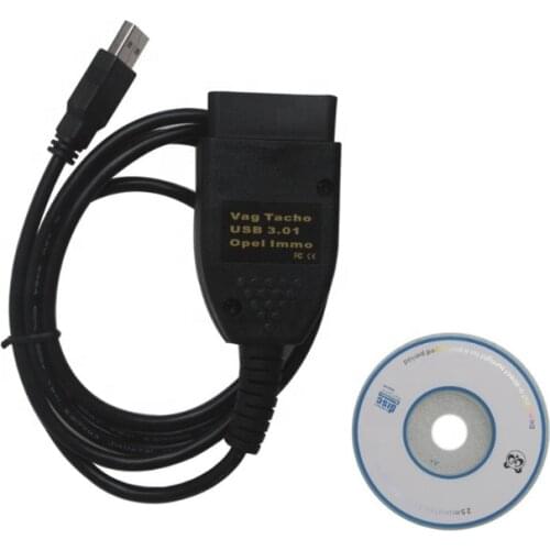 Vag Tacho 3.01 Airbag OBD2 canner Diagnostic Tool EEPROM IMMO PIN Mileage Correction