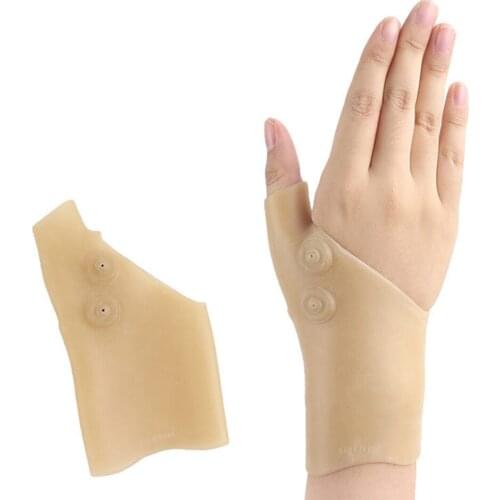 Gel Wrist Support Brace, Magnetic Therapy Wrist Hand Thumb Gloves, Hand Arthritis Pressure Pain Relief