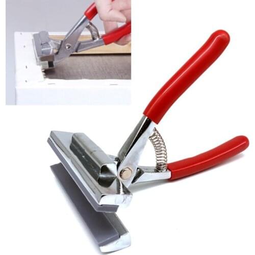 12cm Oil Painting Pliers Clamp with Red Handle Stretched Canvas Cloth Fabric Wide Jaw Stretch Tool for Advertising Print