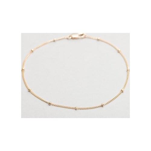 HIYONG Fashion Simple Ankle Bracelet Bead Chain Anklet Korean Female Party Gift Anklets For Women Accessories Jewelry Hot Sale