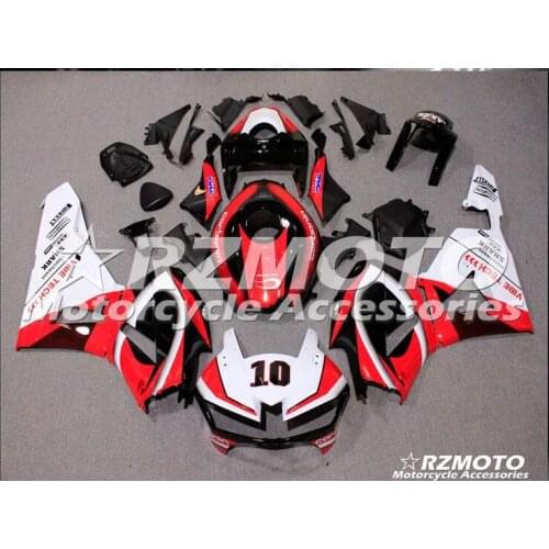New ABS Motorcycle fairing kit For Honda CBR600RR F5 2013-2019 Bodywork Injection mold white red ACEKITS Store No.0077