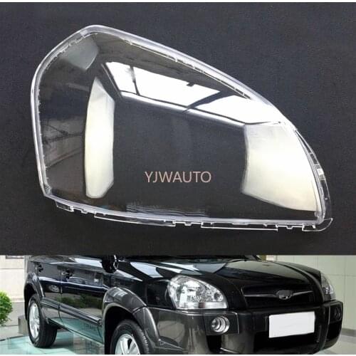 Car Headlight Lens For Hyundai Tucson 2006 2007 2008 2009 2010 2011 2012 Car Headlamp Cover Replacement Auto Shell Cover