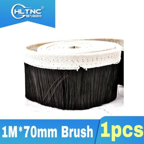 1M x 70mm Brush Vacuum Cleaner Engraving Machine Dust Cover For CNC Router For Spindle Motor