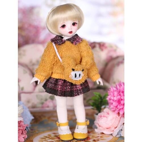 1/6 scale BJD doll cute kid girl BJD/SD Resin figure doll Model DIY Toy gift.included Clothes,shoes,wig full set A0086Carol