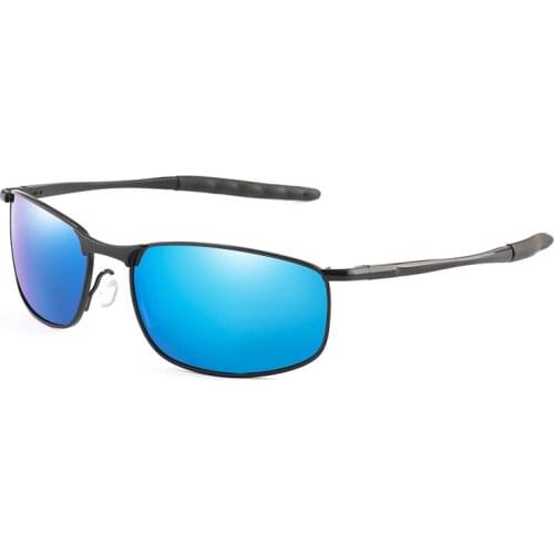 Brand Men Polarized Sunglasses Male Metal Square Glasses Driving Sun Glasses UV400 Sunglass Shades gafas de sol