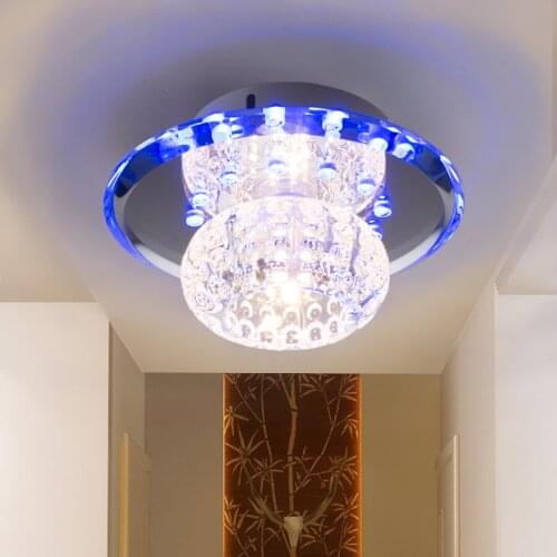 3w LED Ceiling Light Hallway Crystal Aisle Lights Entrance Lights Corridor Stair Lamps Balcony Livingroom lights