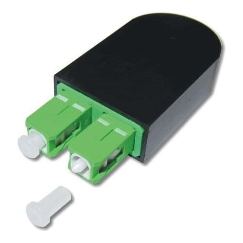 FiberTool Fiber Optic Loopback, Singlemode 9/125 SCAPC Adapter