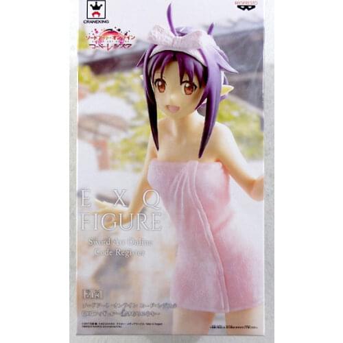Japan Anime "Sword Art Online: Code Register" Original Banpresto EXQ Collection Figure - Yukemuri Yuuki