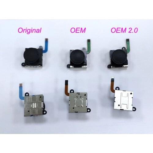 10pcs for NS Joy Con 3D joystick analog Thumb Sticks sensor replacement for Nintend Switch controller parts Repair
