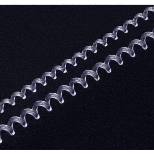 16Pcs/Set Invisible Ring Size Adjuster Transparent Spiral Ring Tightener Reducer T21F