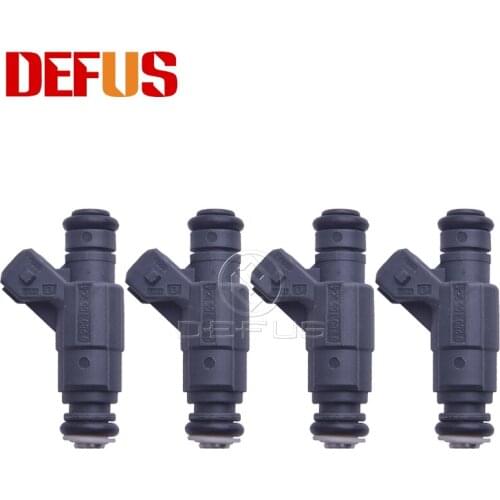 4PCS Fuel Injector Nozzle 0280155964 for Suzuki Alto Chery QQ 3 Chang'an Star Hafei BYD Flyer Replacement Injection Fuel System