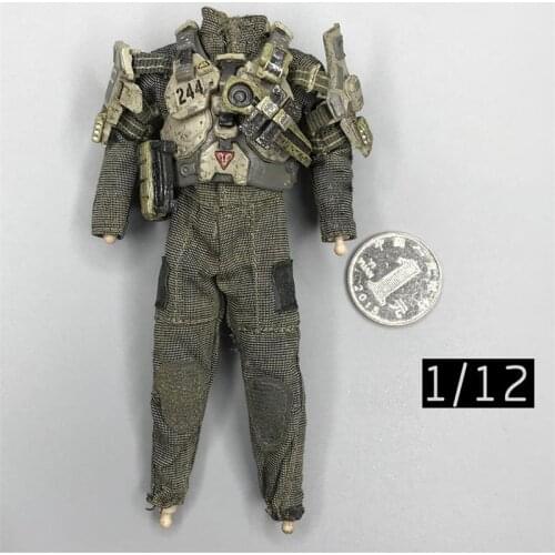In Stock 1/12th 3ATOYS Titanfall Drivers Armor Suit Body Dress Figures For 6inch Doll Action Collectable