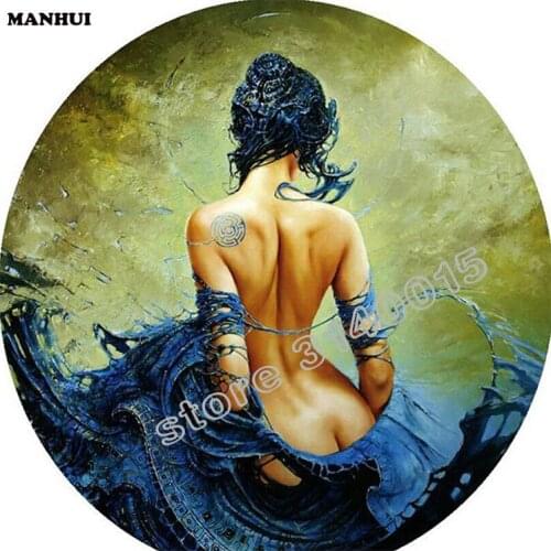 5D Full Resin Square Diamond Painting Cartoon beauty Pasted Cross Stitch DIY Craft Needlework diamond Mosaic ABC056