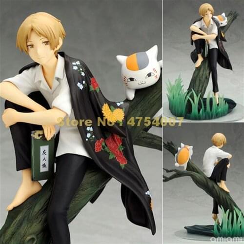 Anime natsume yuujinchou with nyanko sensei pvc action figure 20cm Toy