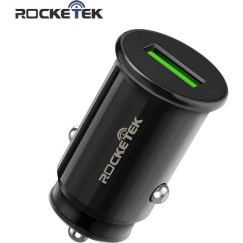 Rocketek Mini USB Car Charger Quick Charge 3.1A Car Phone Charger For iPhone Samsung Xiaomi mi QC3.0 QC Fast Mobile Car Charging