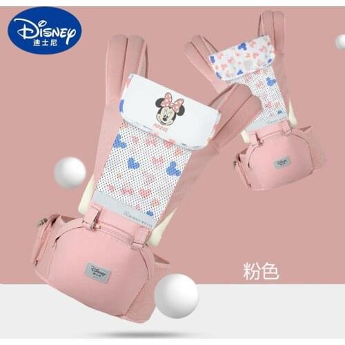 Disney Minnie Mickey Baby Carrier Newborn Outing seat cartoon waist stool fashion multifunctional backpack practical carrier