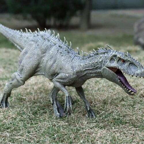 34cm Indominus Rex Figurines Dinosaurios Animal World Model Tyrannosaurus Velociraptor Dinosaur Collection Gifts Toys for boys